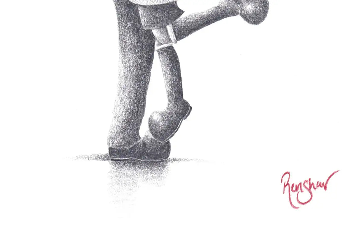 Hugs And Kisses - Original Sketch - SOLD