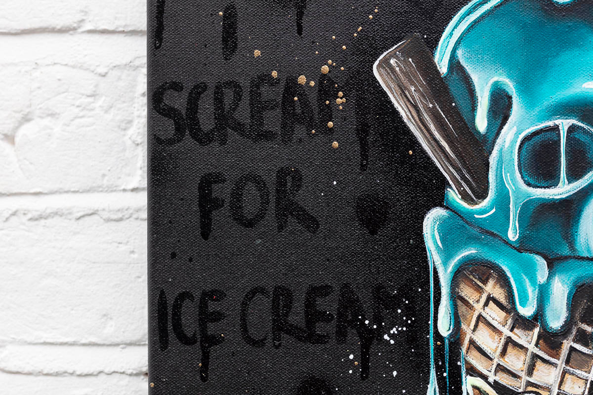 I Scream For Ice Cream - Original - SOLD