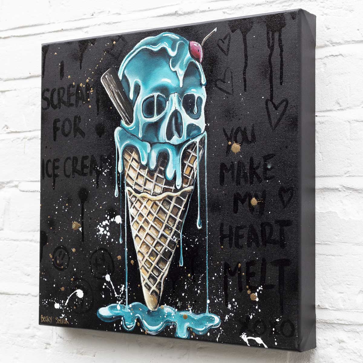 I Scream For Ice Cream - Original - SOLD