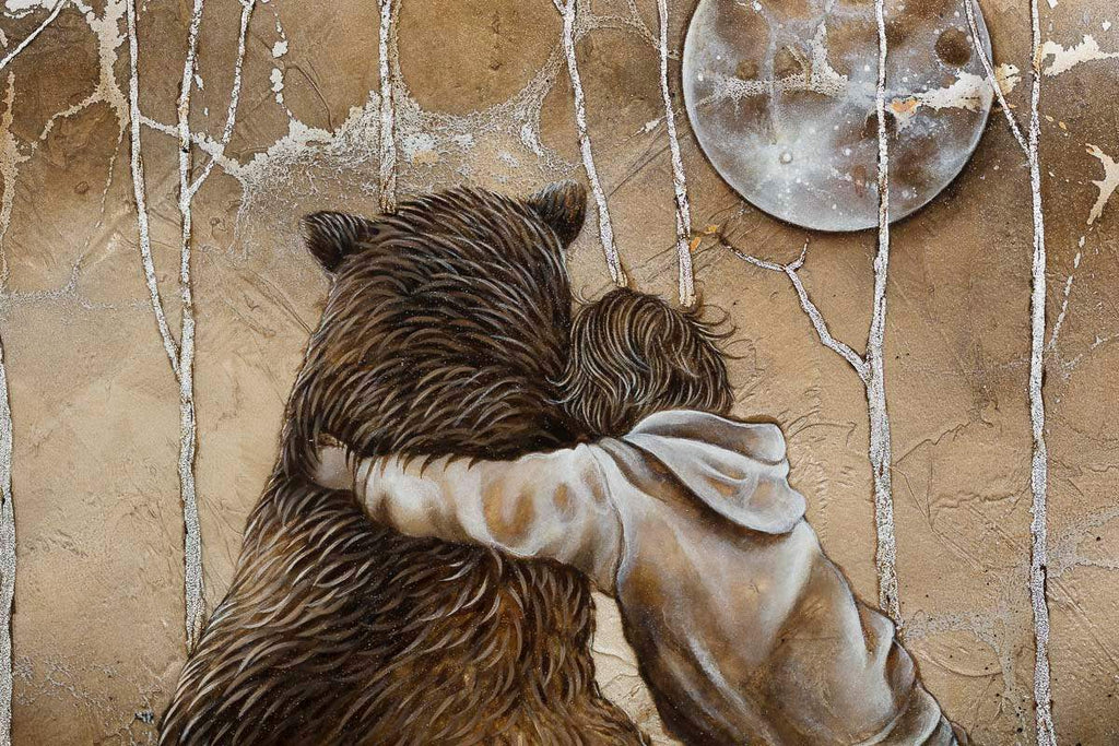 I'll Stay There Forever - Original - SOLD by artist Kerry Darlington - Wyecliffe Galleries