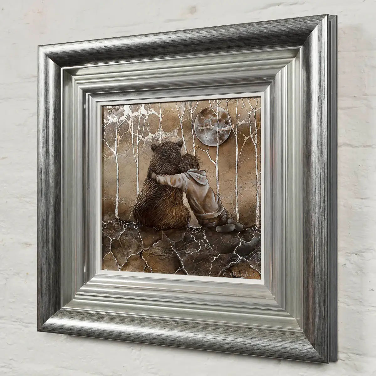 I'll Stay There Forever - Original - SOLD by artist Kerry Darlington - Wyecliffe Galleries