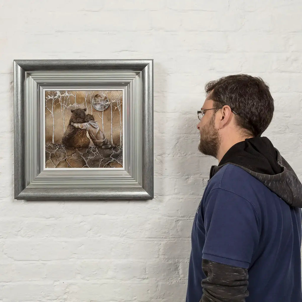 I'll Stay There Forever - Original - SOLD by artist Kerry Darlington - Wyecliffe Galleries