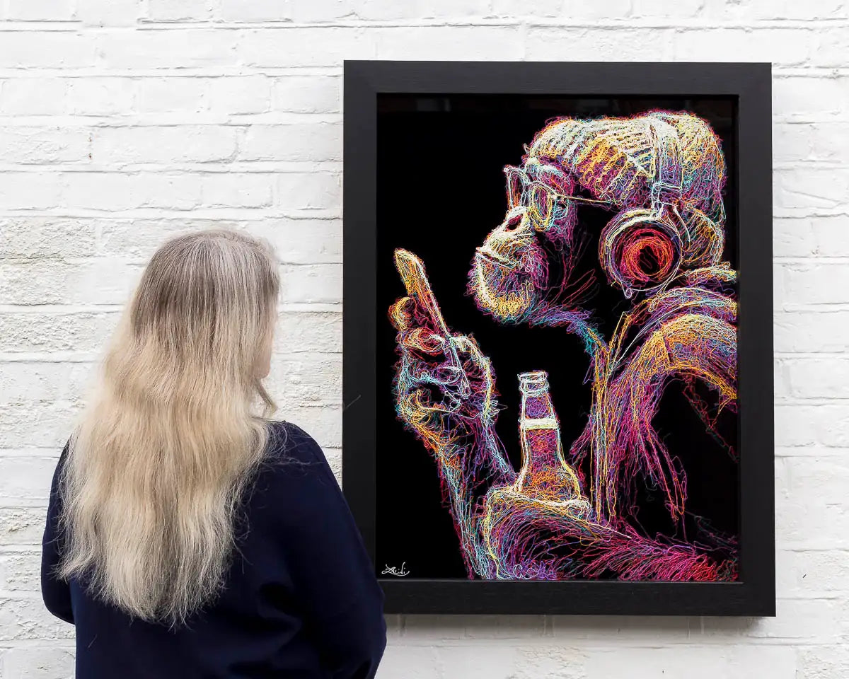 I'm Busy - Original - SOLD