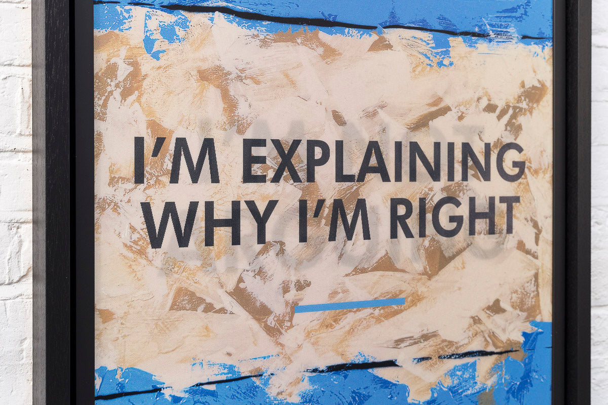 I'm Not Arguing - Lenticular Edition