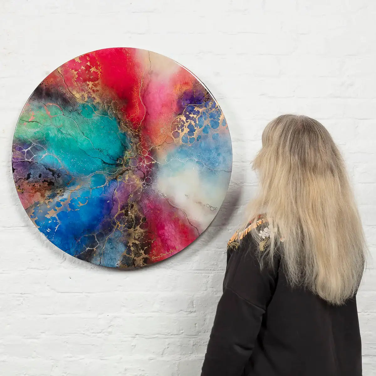 Indiga - Original by artist Kerry Darlington - Wyecliffe Galleries