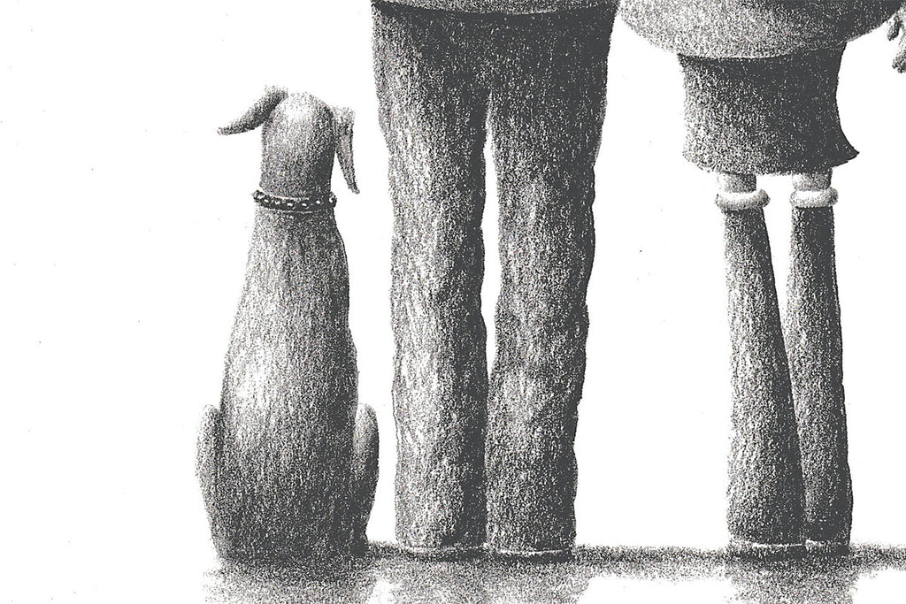 Just The Three Of Us - Original Sketch