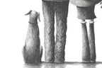 Just The Three Of Us - Original Sketch