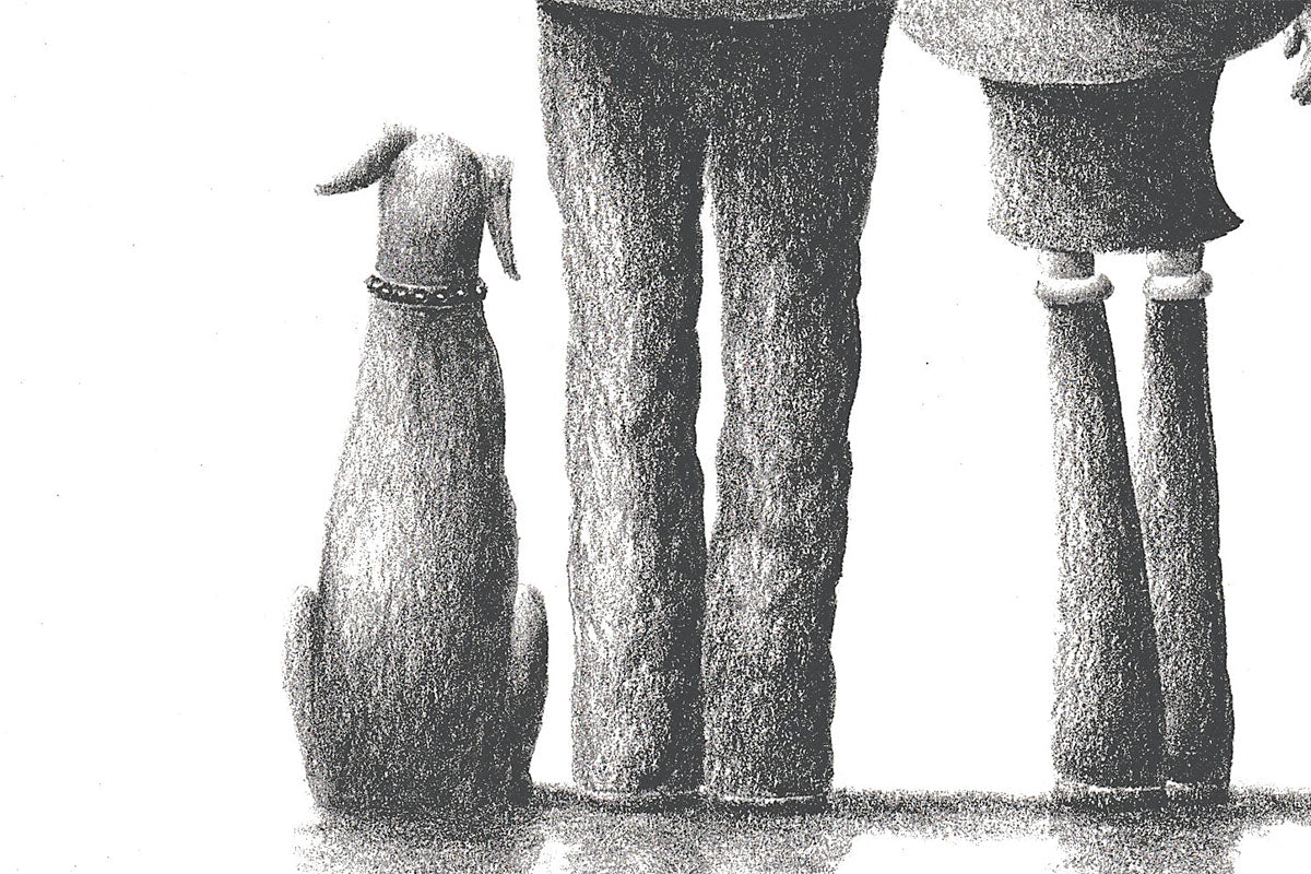 Just The Three Of Us - Original Sketch