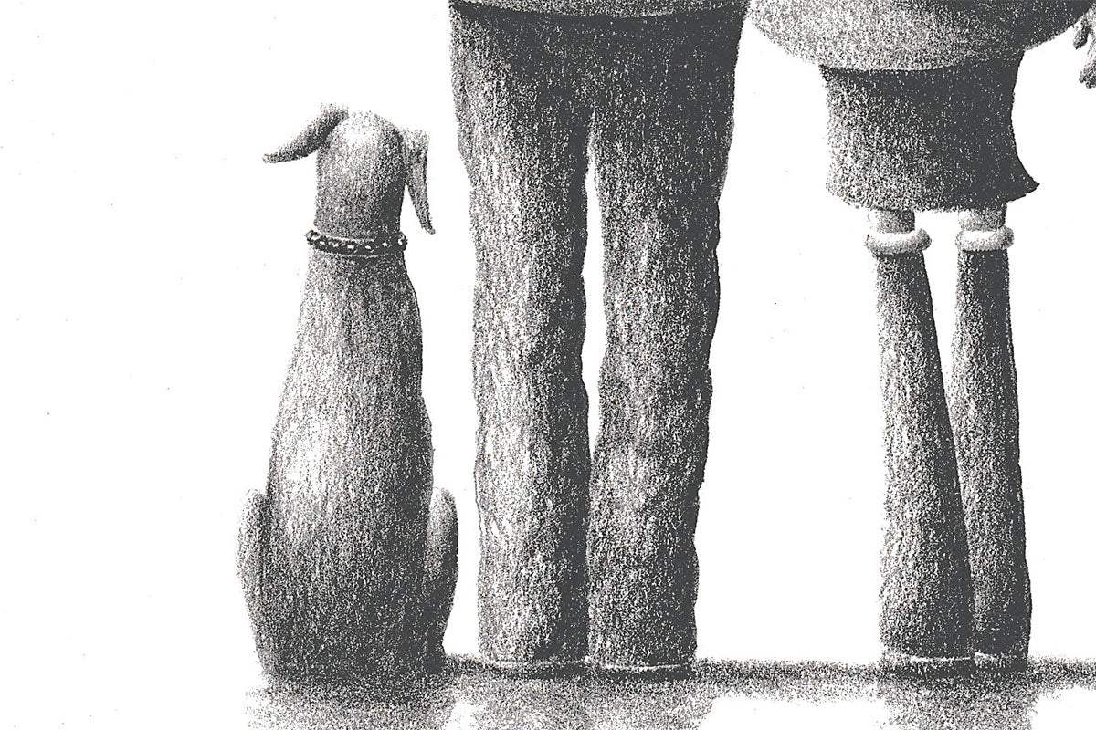 Just The Three Of Us - Original Sketch