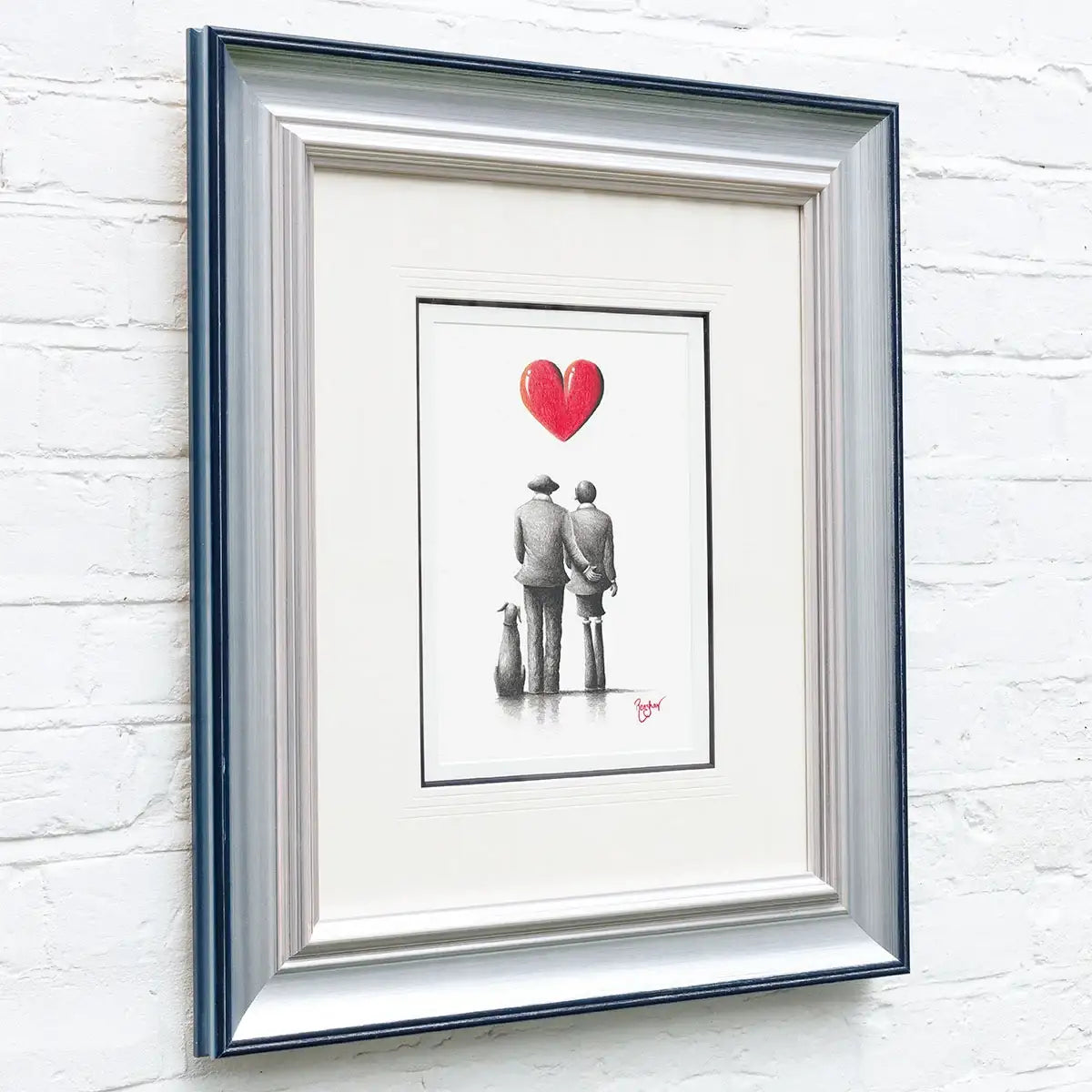 Just The Three Of Us - Original Sketch