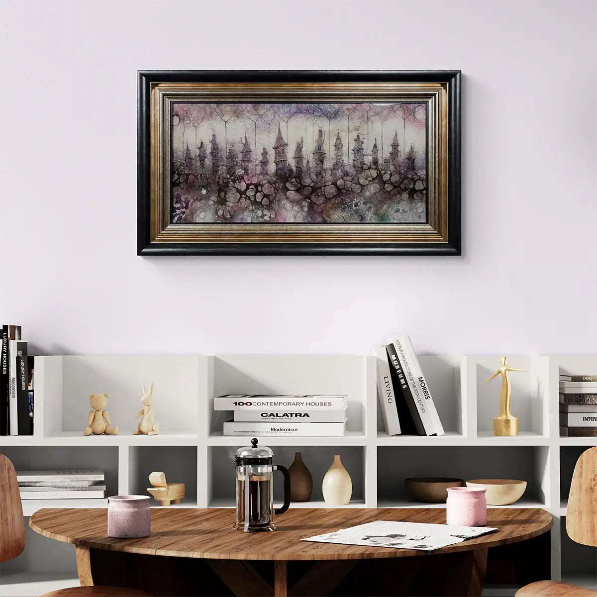 Knick-Knack Alley - Original by artist Kerry Darlington - Wyecliffe Galleries