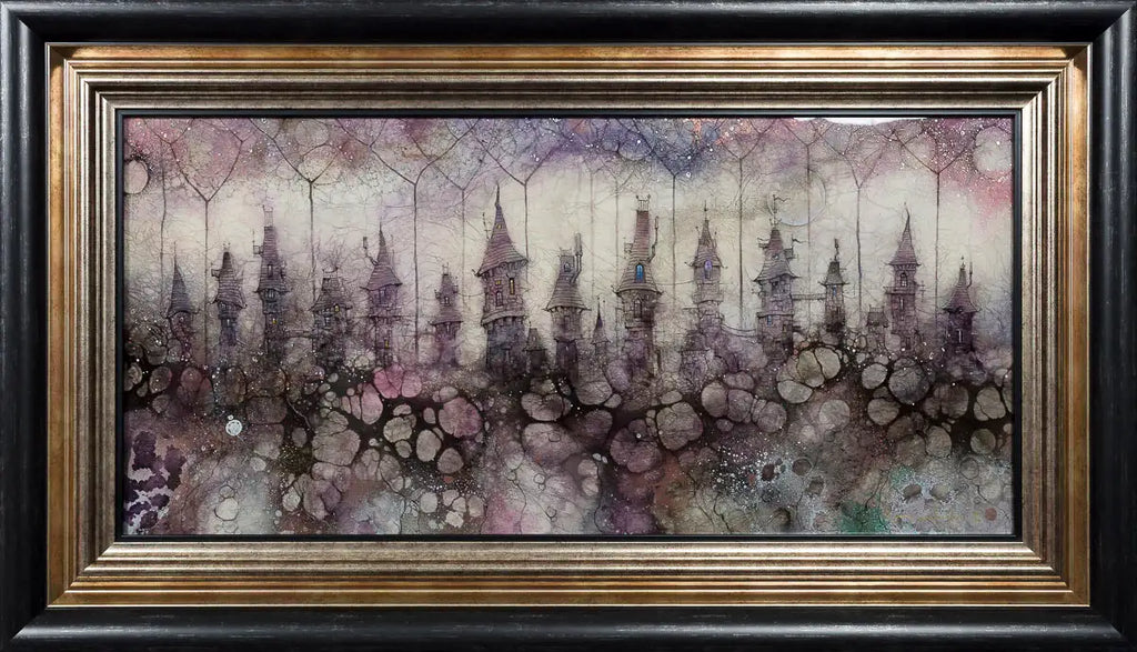 Knick-Knack Alley - Original by artist Kerry Darlington - Wyecliffe Galleries