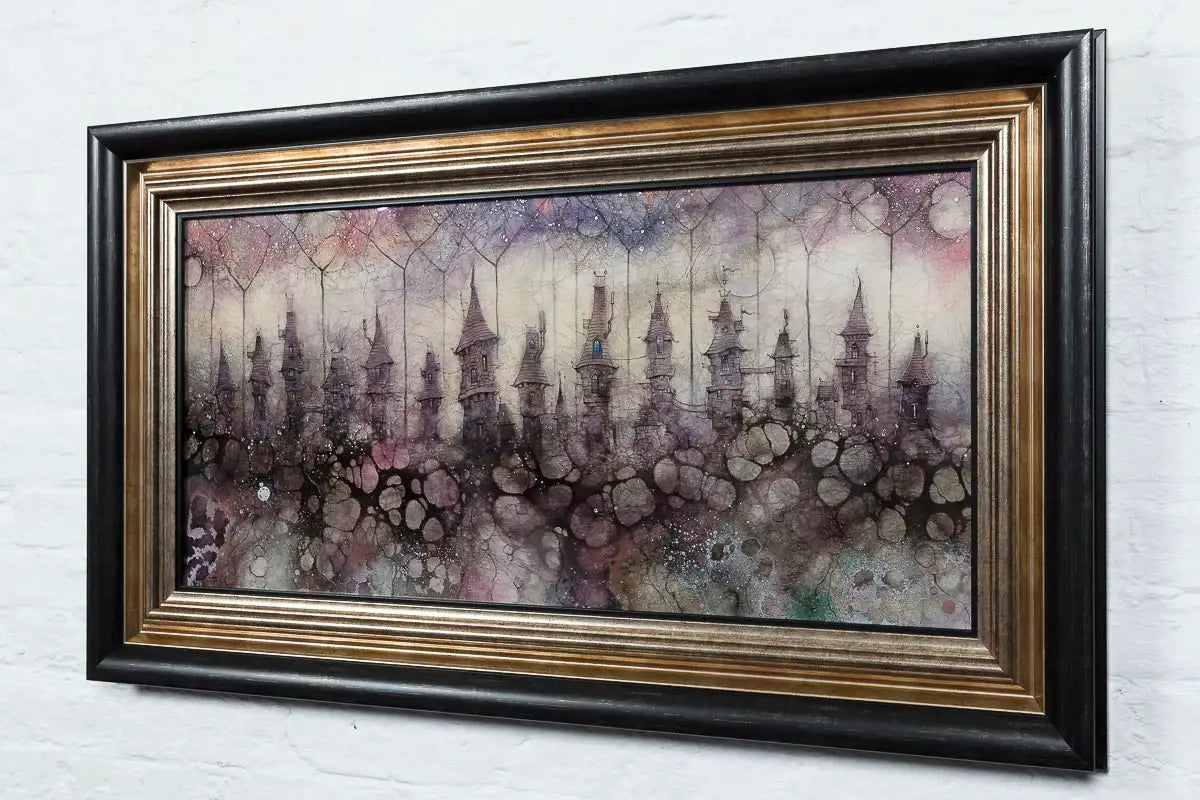 Knick-Knack Alley - Original by artist Kerry Darlington - Wyecliffe Galleries