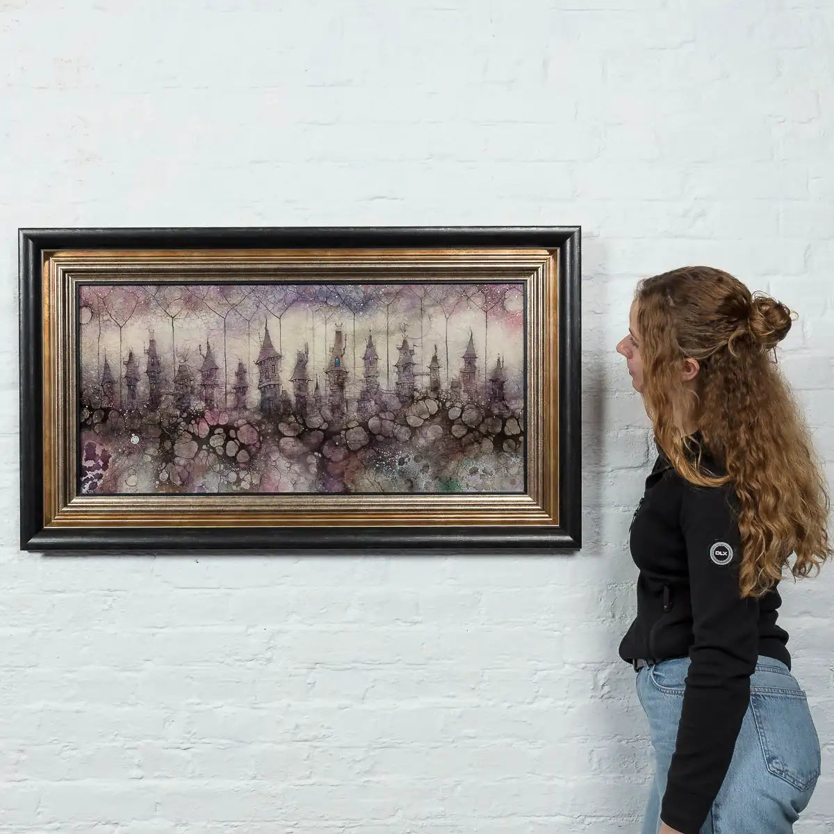 Knick-Knack Alley - Original by artist Kerry Darlington - Wyecliffe Galleries