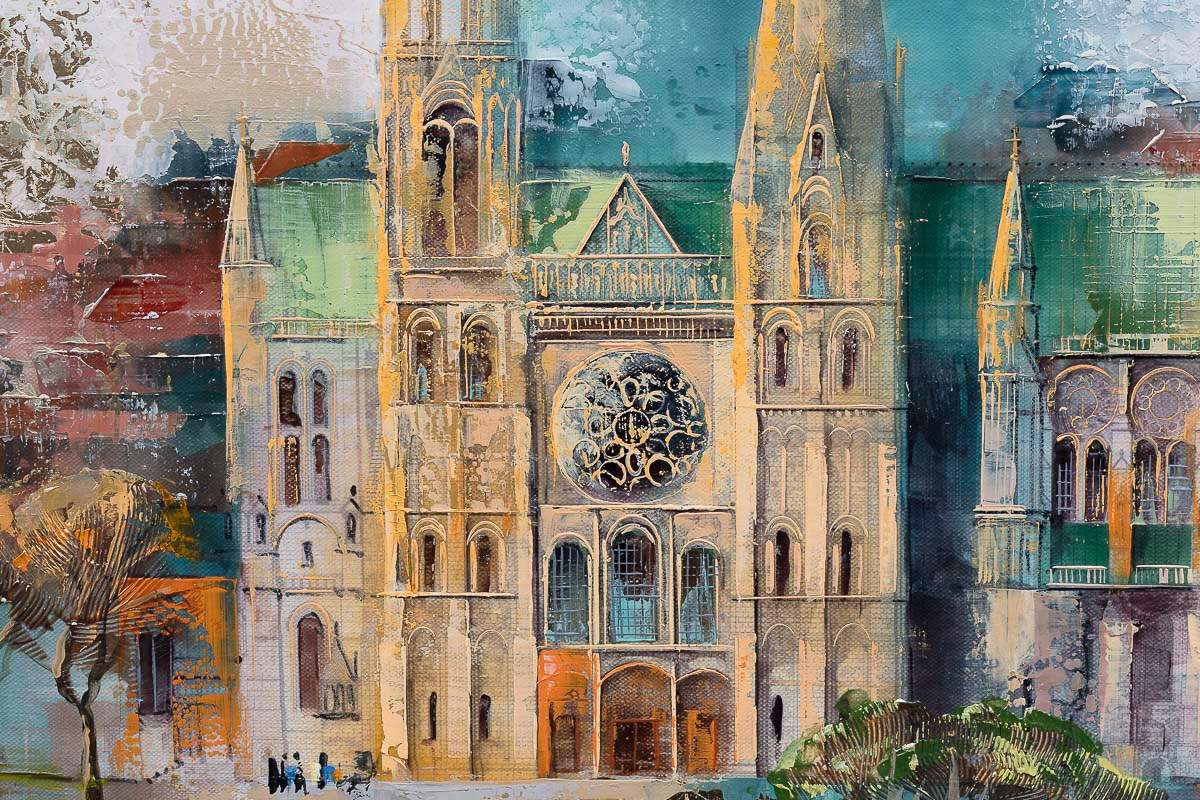 Lady Of Chartres - Original - SOLD
