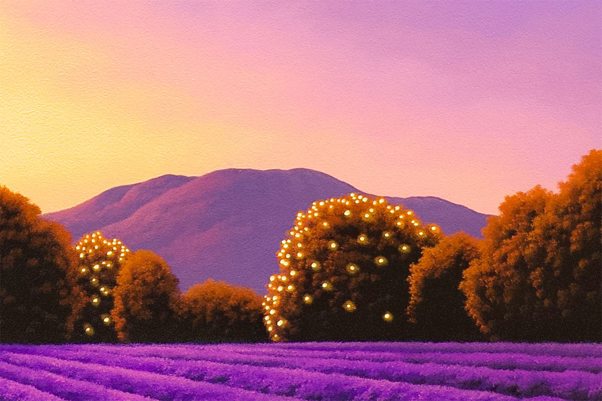 Lavender Fields Forever In Our Heart - Original