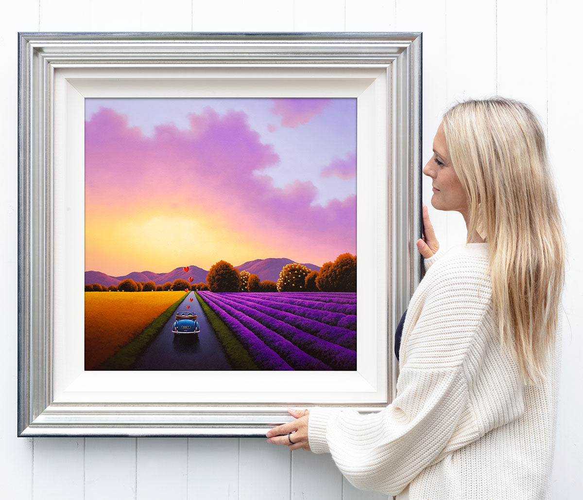 Lavender Fields Forever In Our Heart - Original