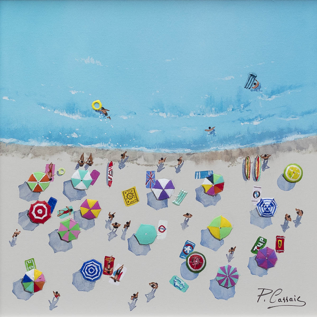 Lazy Days And Ocean Waves - Original