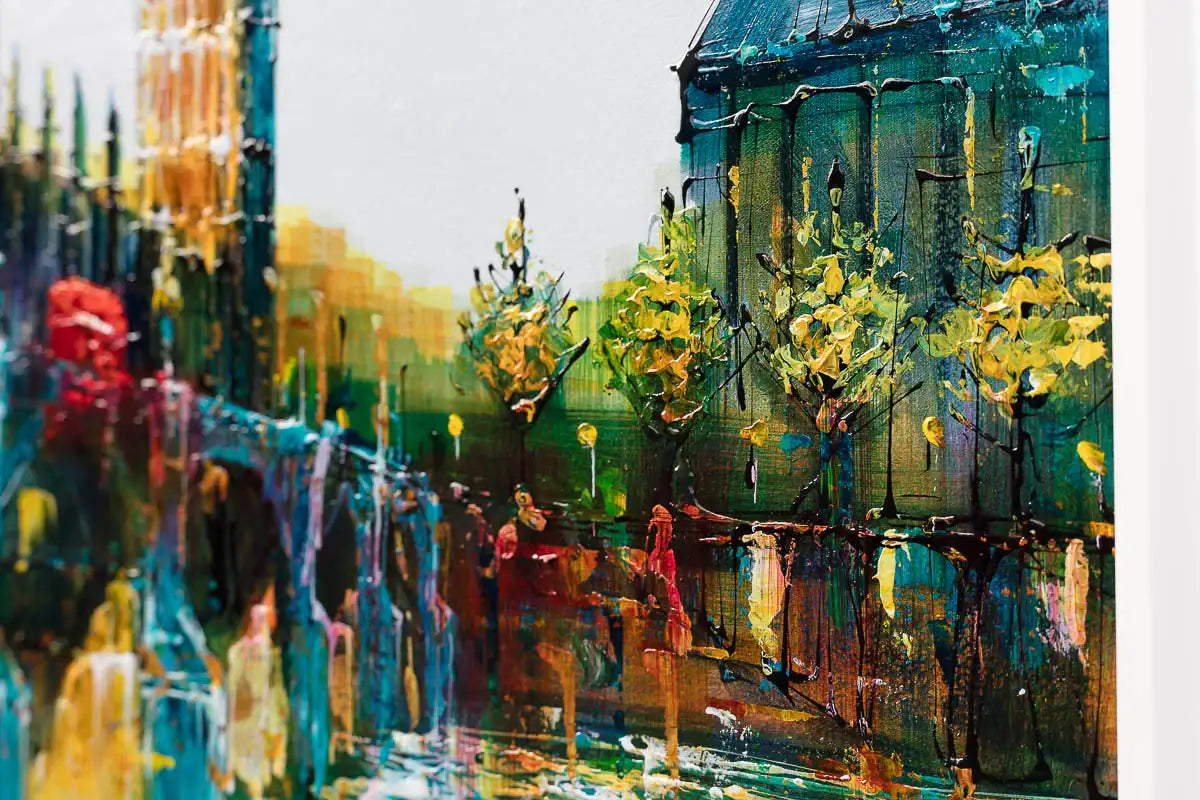 London's Morning Glow - Original