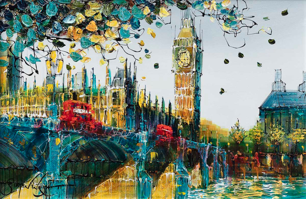 London's Morning Glow - Original