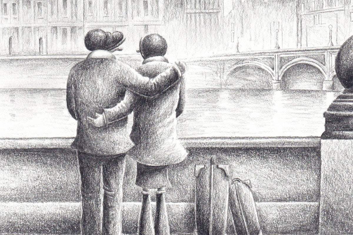 Love Is The Bridge Between You And Everything - Original Sketch