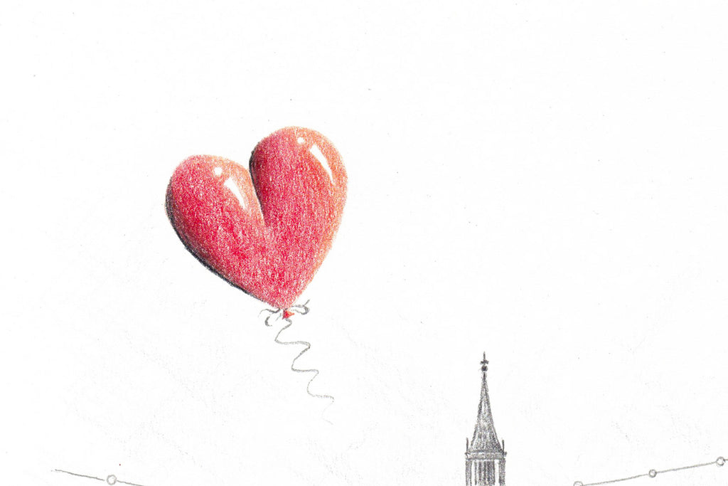 Love Is The Bridge Between You And Everything - Original Sketch