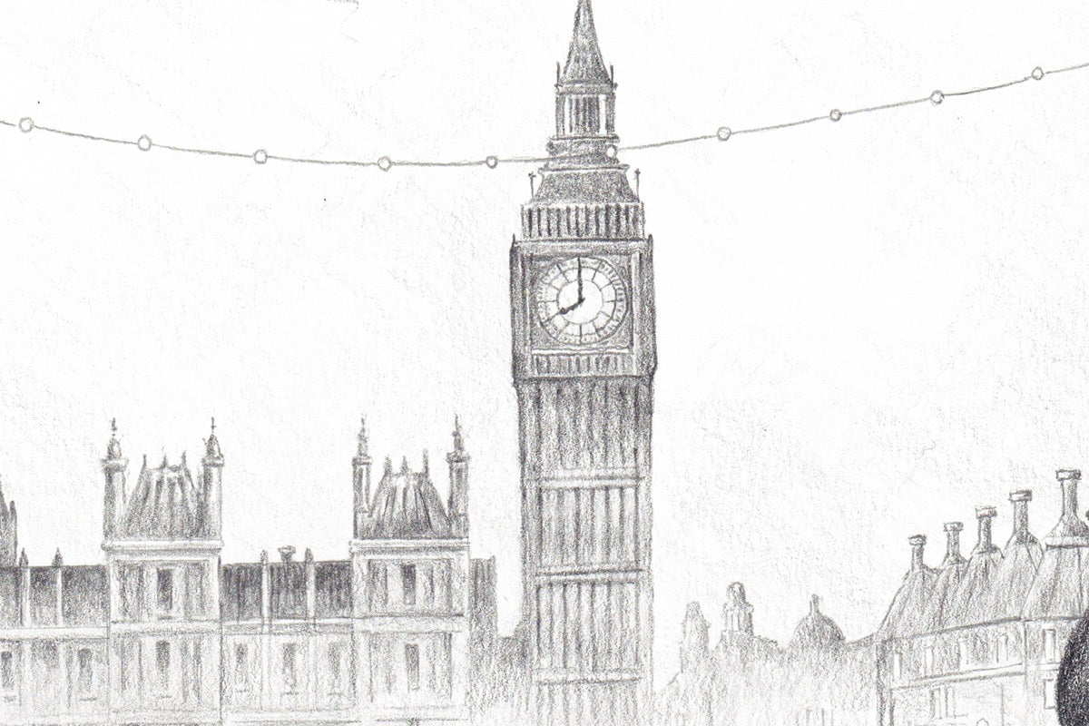 Love Is The Bridge Between You And Everything - Original Sketch