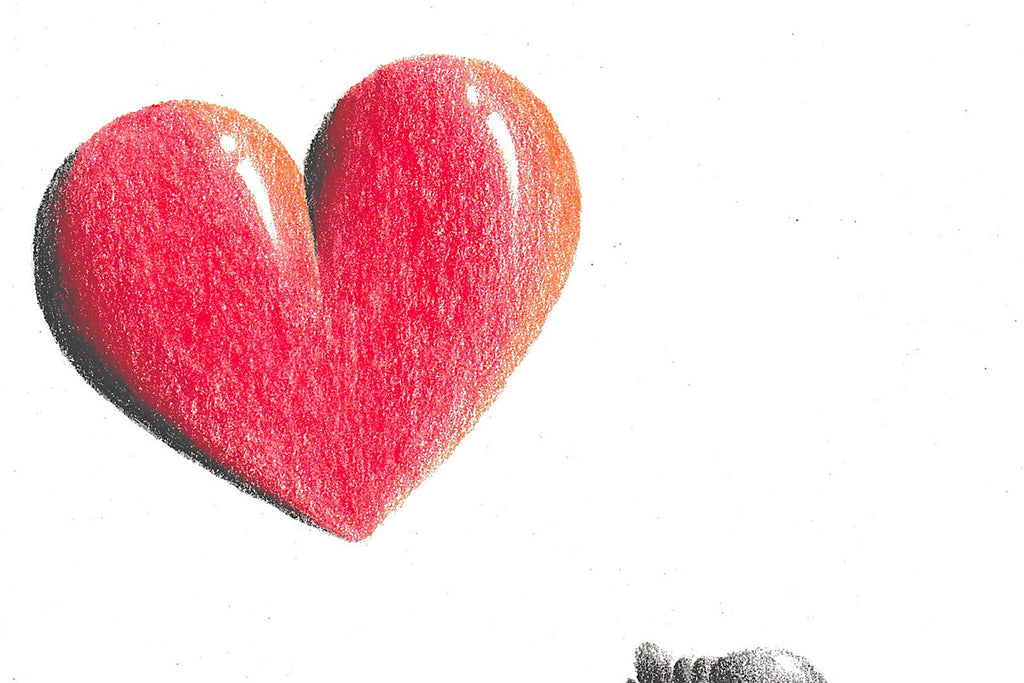 Love, Laughter And Paw Prints - Original Sketch