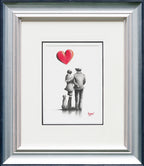 Love, Laughter And Paw Prints - Original Sketch