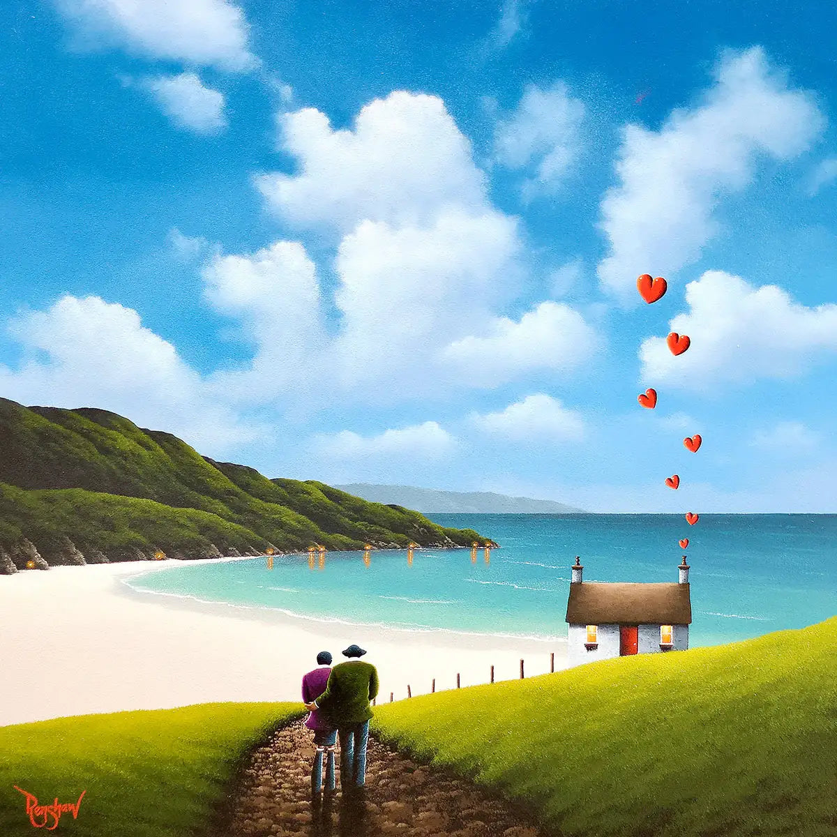 Love By The Quiet Shore - Original - SOLD