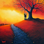 Loving Vibes And Golden Skies - Original