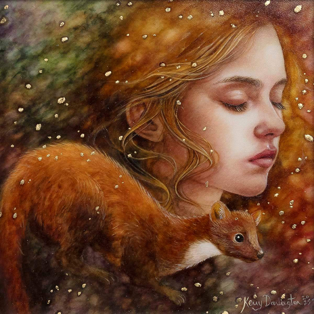 Lyra and Will - Original SET - SOLD by artist Kerry Darlington - Wyecliffe Galleries