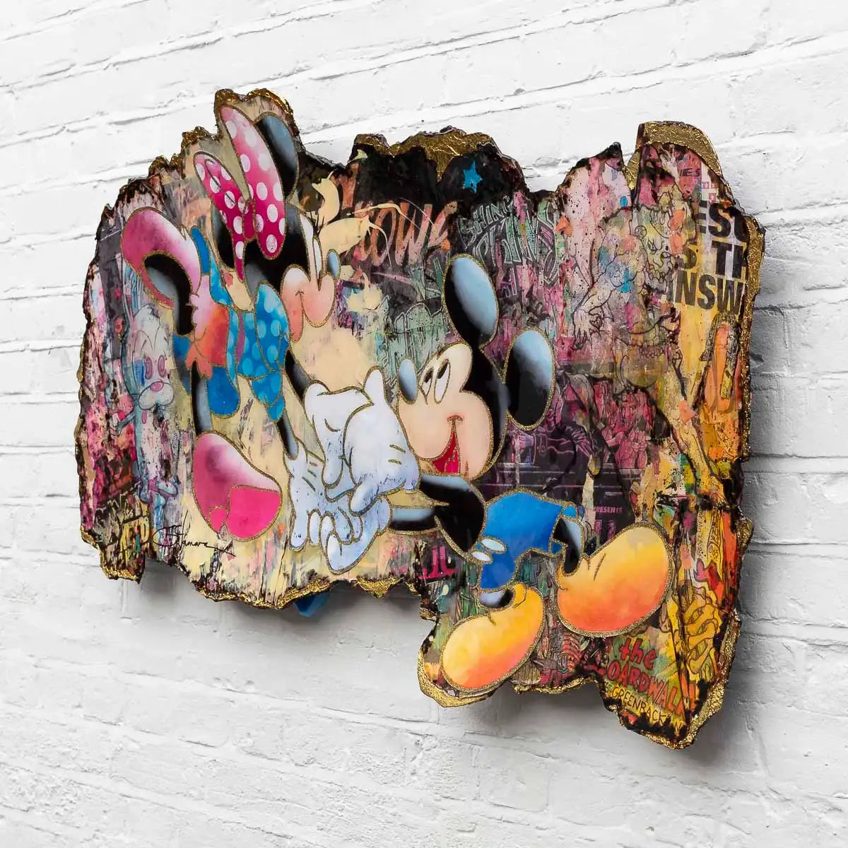 Mickey And Minnie - Original - SOLD