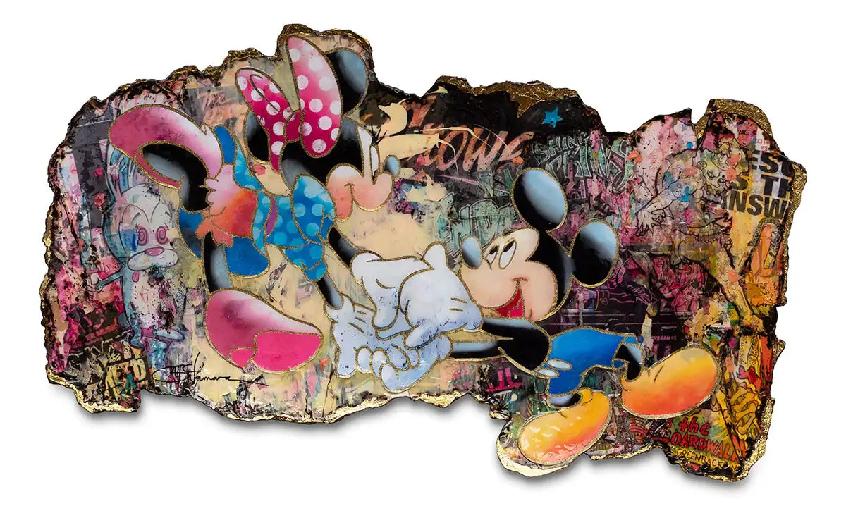 Mickey And Minnie - Original - SOLD