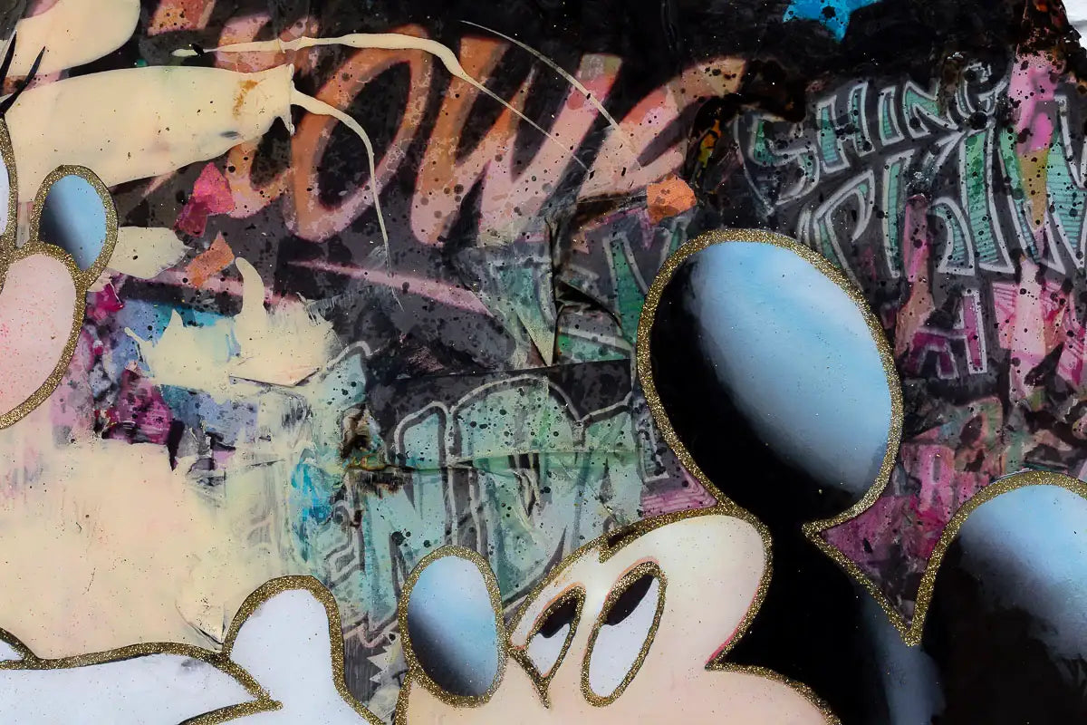 Mickey And Minnie - Original - SOLD
