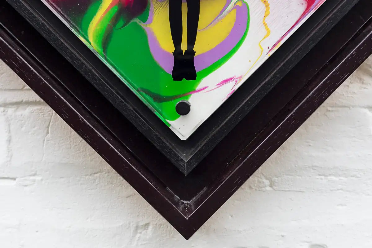 Micro Mixer: Angel Cake (Paint Pour) - Original - SOLD