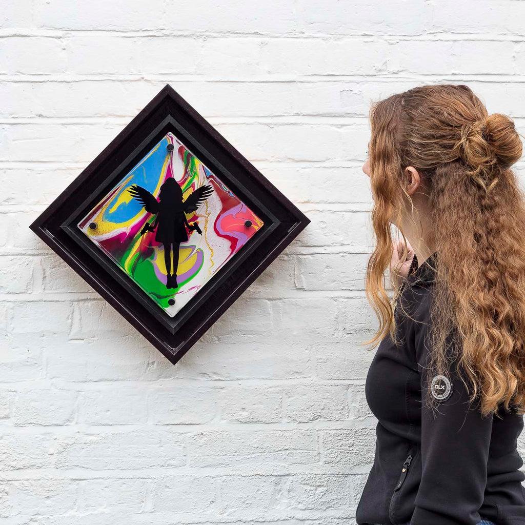 Micro Mixer: Angel Cake (Paint Pour) - Original