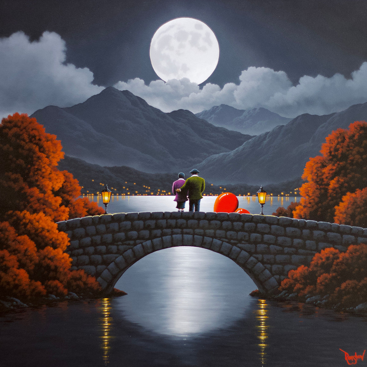 Moonlit Romance - Original - SOLD