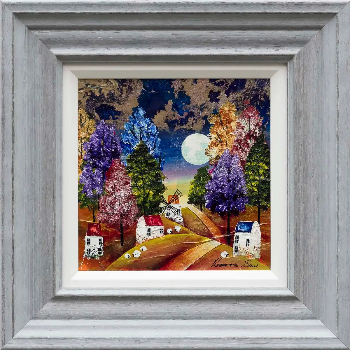 Moonrise Over The Little Hill - Original - SOLD