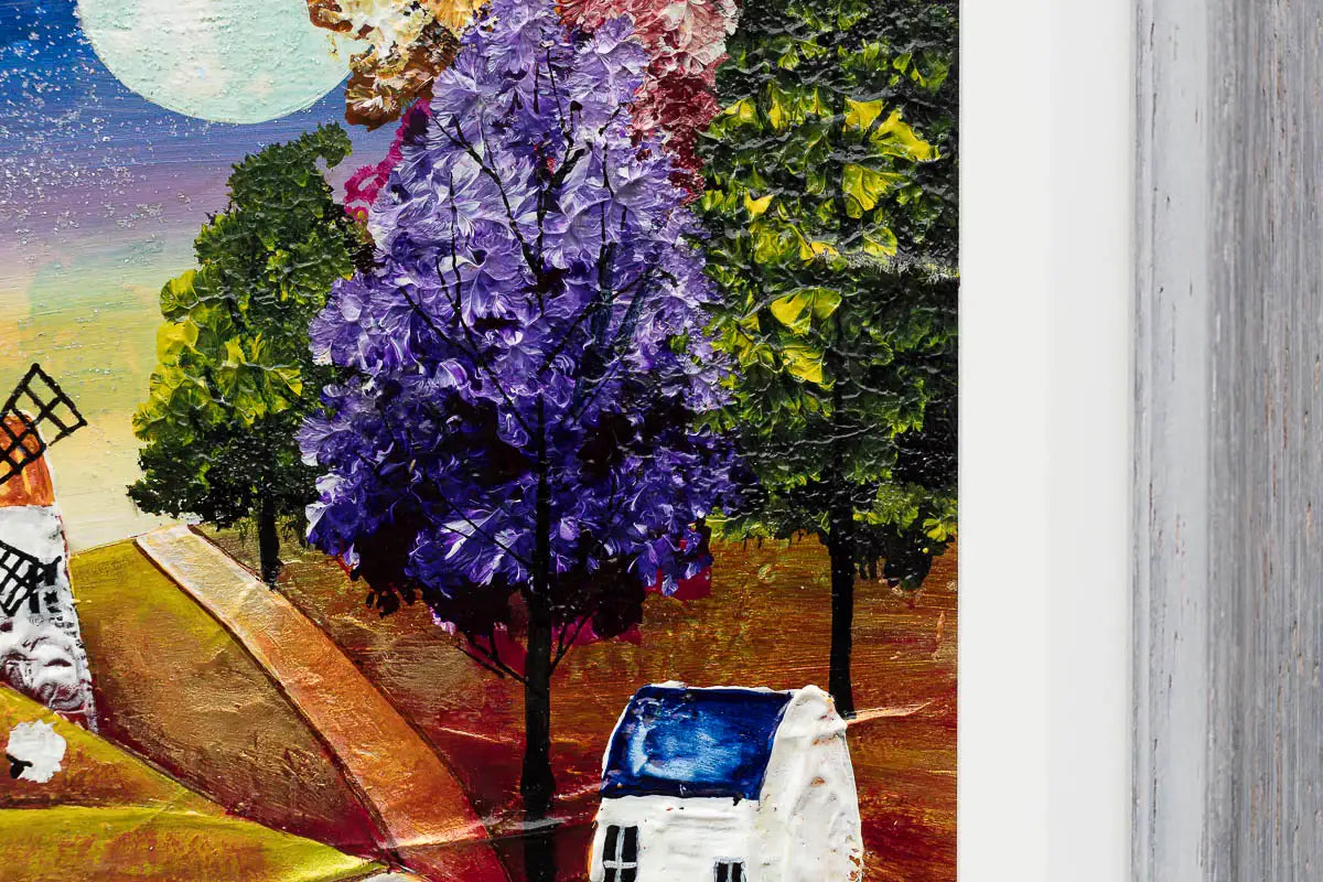 Moonrise Over The Little Hill - Original - SOLD