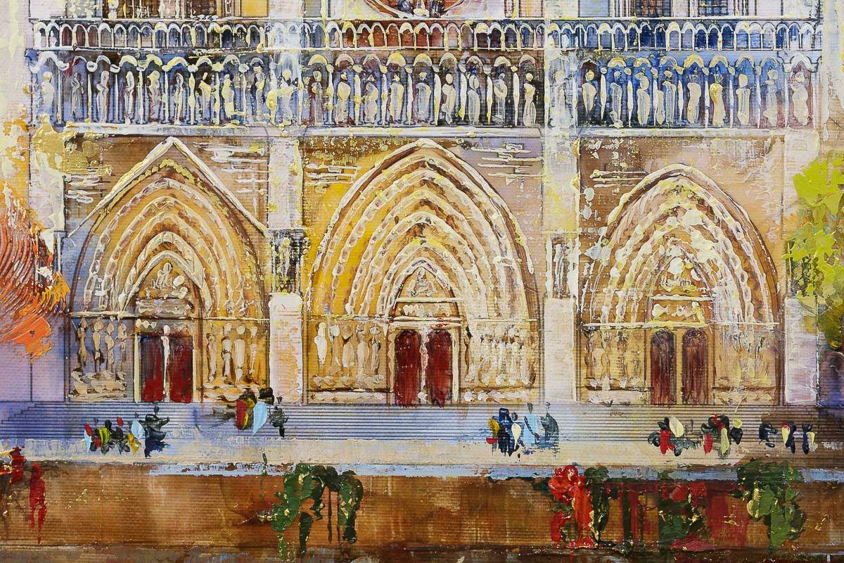 Notre Dame: A Sanctuary For The Soul - Original - SOLD