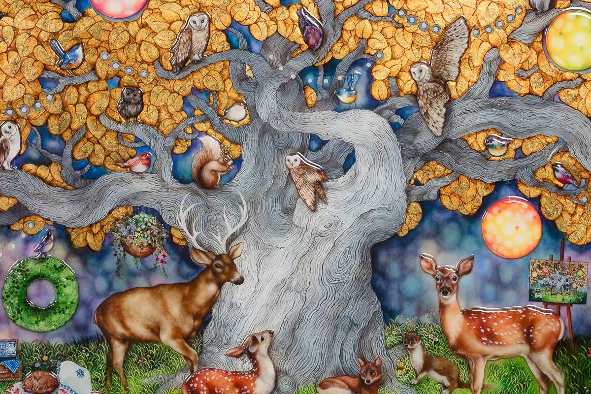 Our Own Little Paradise - Edition by artist Kerry Darlington - Wyecliffe Galleries