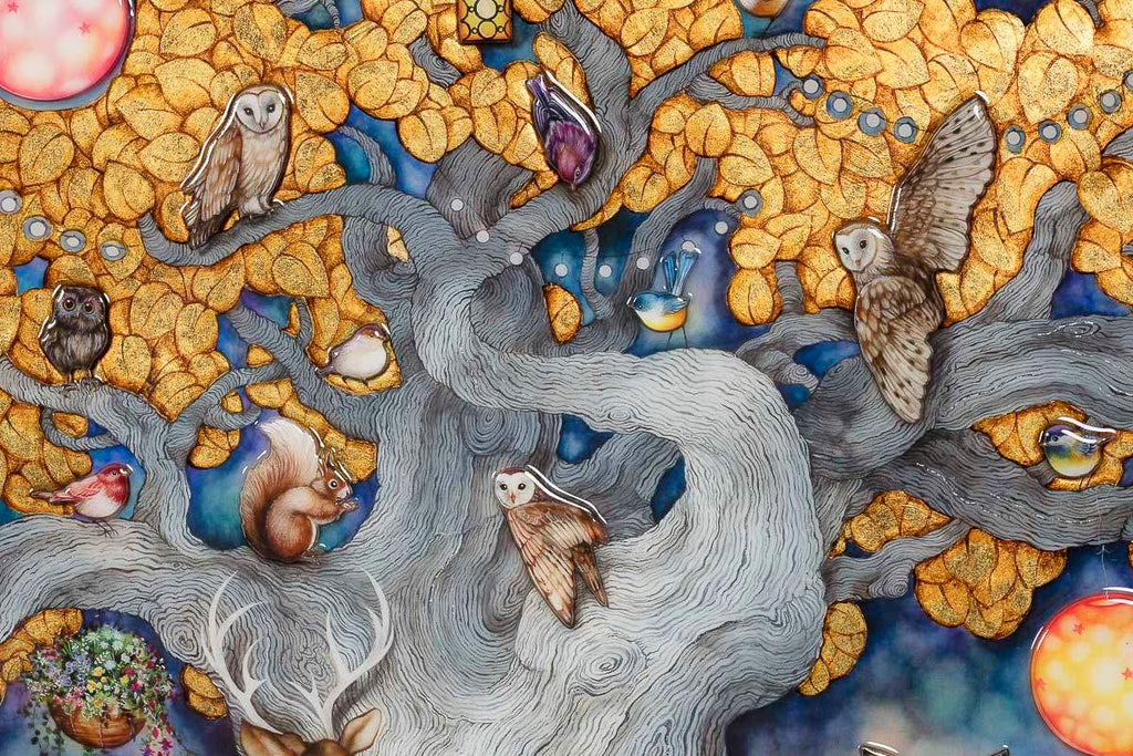 Our Own Little Paradise - Edition by artist Kerry Darlington - Wyecliffe Galleries