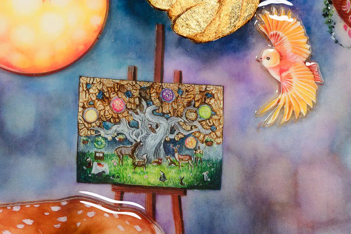 Our Own Little Paradise - Edition by artist Kerry Darlington - Wyecliffe Galleries