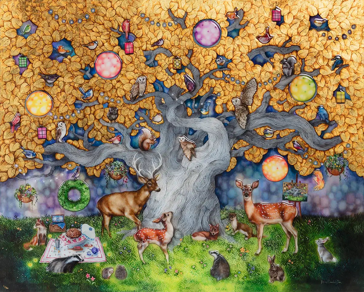 Our Own Little Paradise - Edition by artist Kerry Darlington - Wyecliffe Galleries