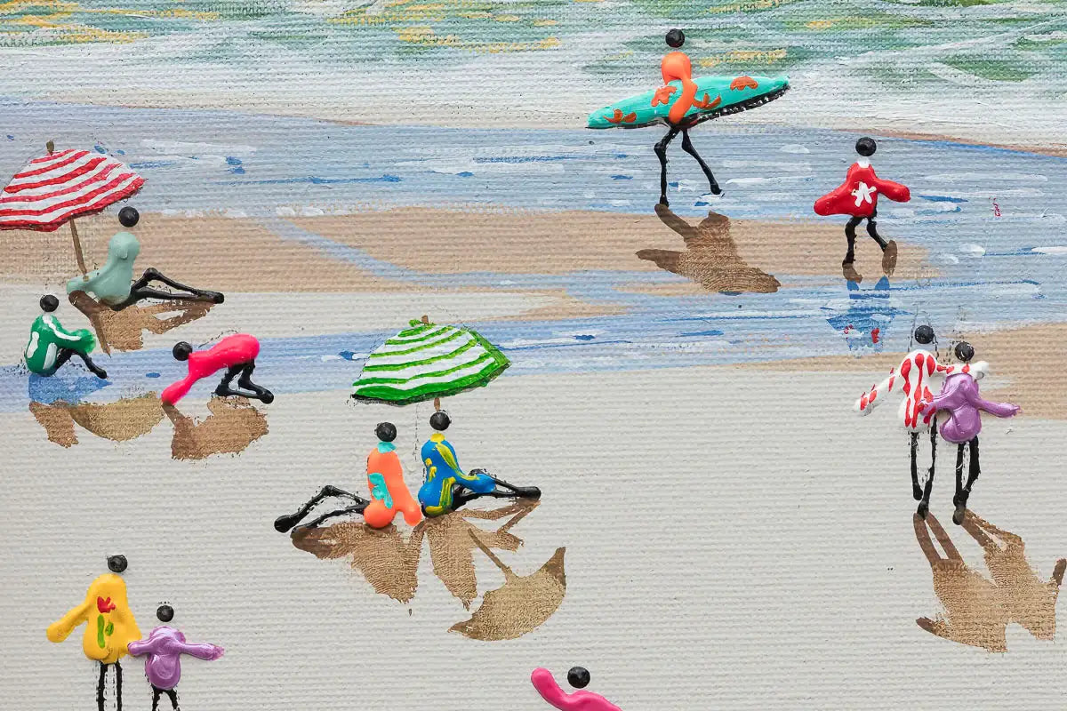 Painted Skies, Endless Vibes - Original by artist Paola Cassais - Wyecliffe Galleries