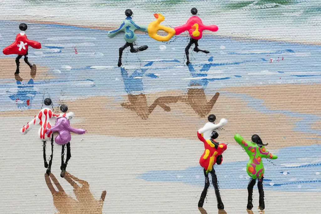 Painted Skies, Endless Vibes - Original by artist Paola Cassais - Wyecliffe Galleries