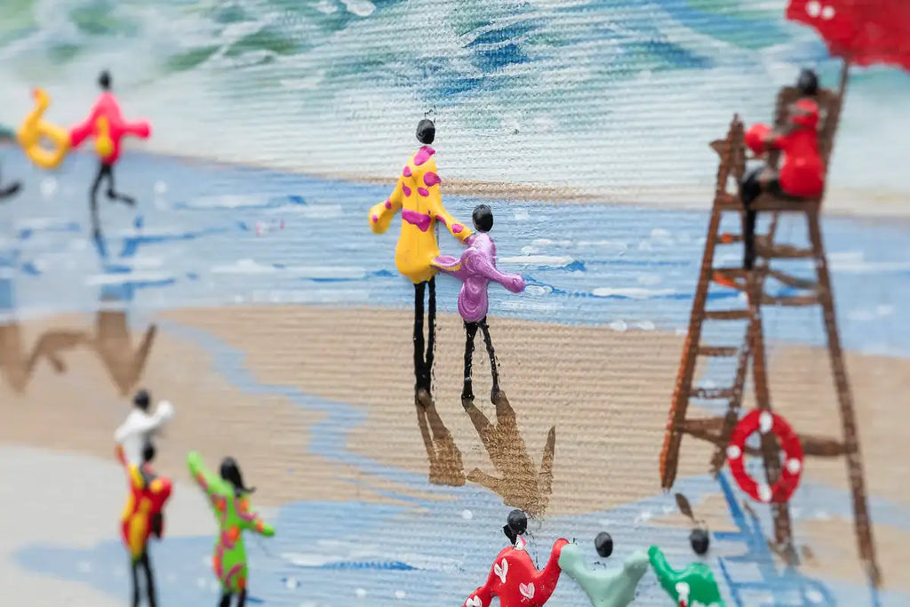 Painted Skies, Endless Vibes - Original by artist Paola Cassais - Wyecliffe Galleries