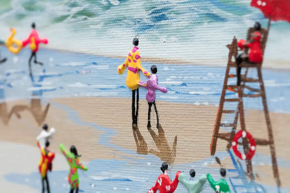 Painted Skies, Endless Vibes - Original by artist Paola Cassais - Wyecliffe Galleries