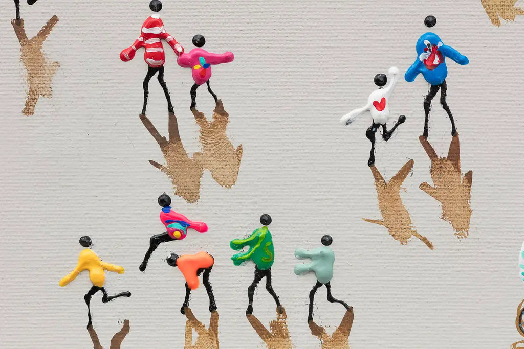 Painted Skies, Endless Vibes - Original by artist Paola Cassais - Wyecliffe Galleries